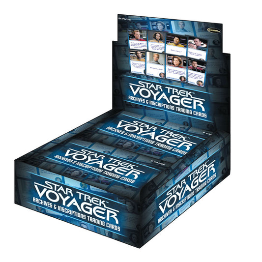 Star Trek Voyager Archives & Inscriptions - Box of Trading Cards