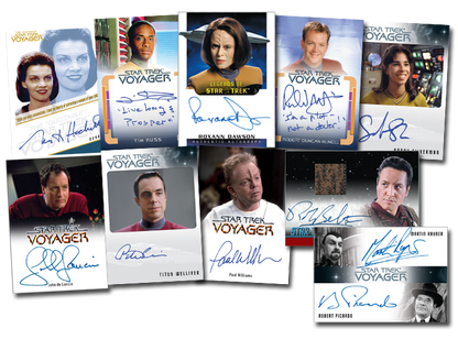 Star Trek Voyager Archives & Inscriptions - Box of Trading Cards