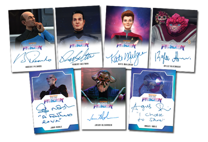 Star Trek Voyager Archives & Inscriptions - Box of Trading Cards