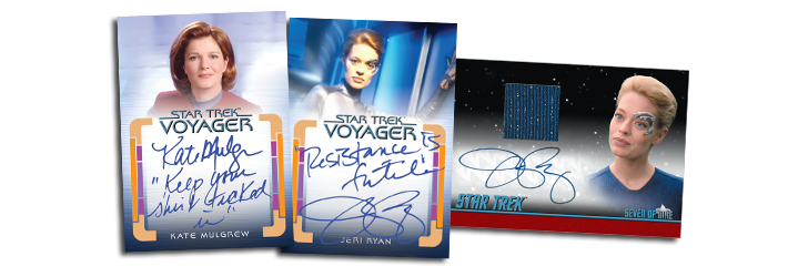 Star Trek Voyager Archives & Inscriptions - Box of Trading Cards